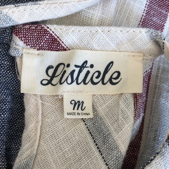 Listicle Multi-Colored Maxi Dress Sz MED EUC - Picture 4 of 6